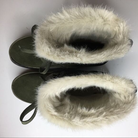 Sorel Sz 7 Green Boots - Picture 3 of 8